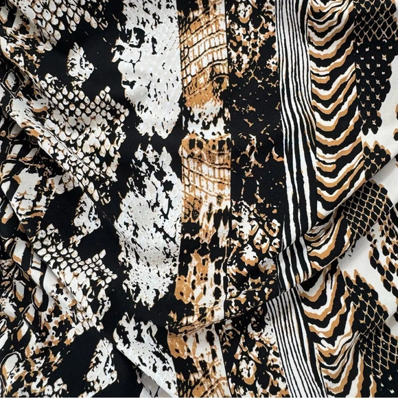 Bleu Rod Beattie Tankini Top Animal Print with Molded Cups Size 4 NWT - Picture 6 of 11